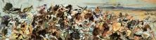 Haga click para ver la imagen ampliada 1961_04_study for 'the battle of tetuan' 1961.jpg